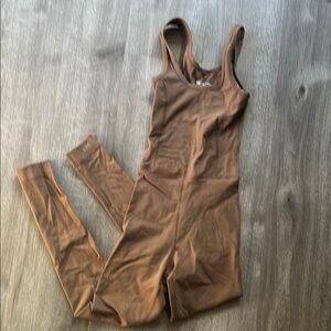 Set Active Brown Jumpsuit XS